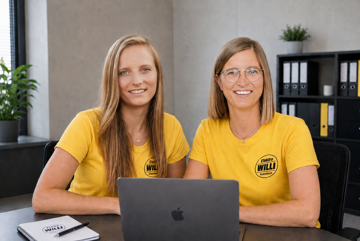 Tanja und Selina Willi, Elektro Willi GmbH